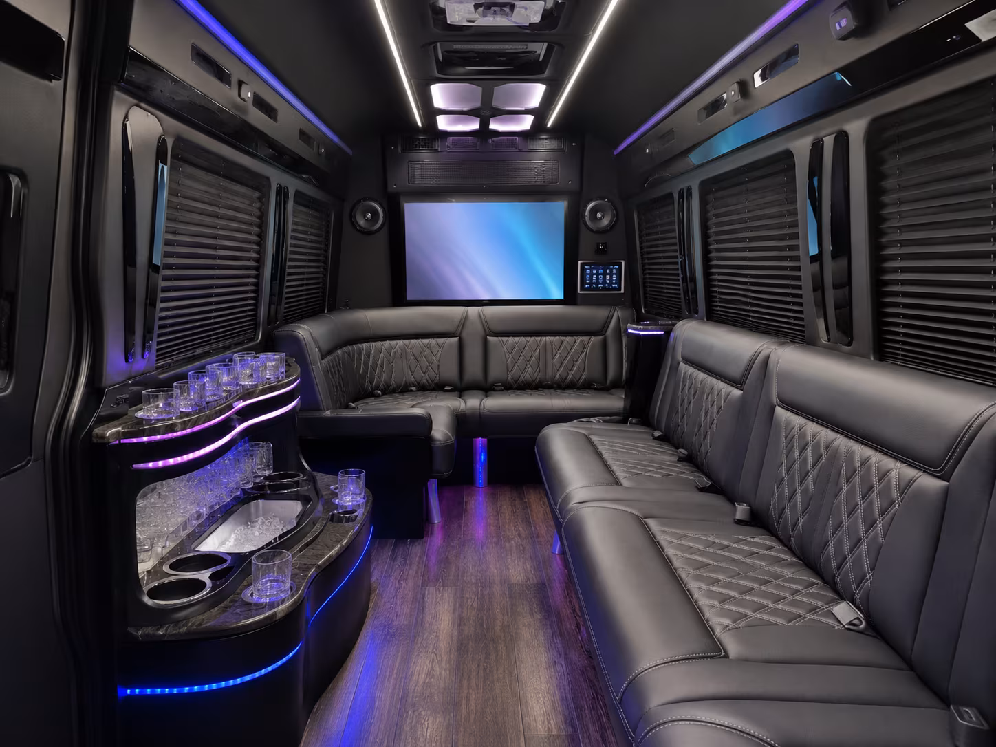 bus rental options for st peters trips