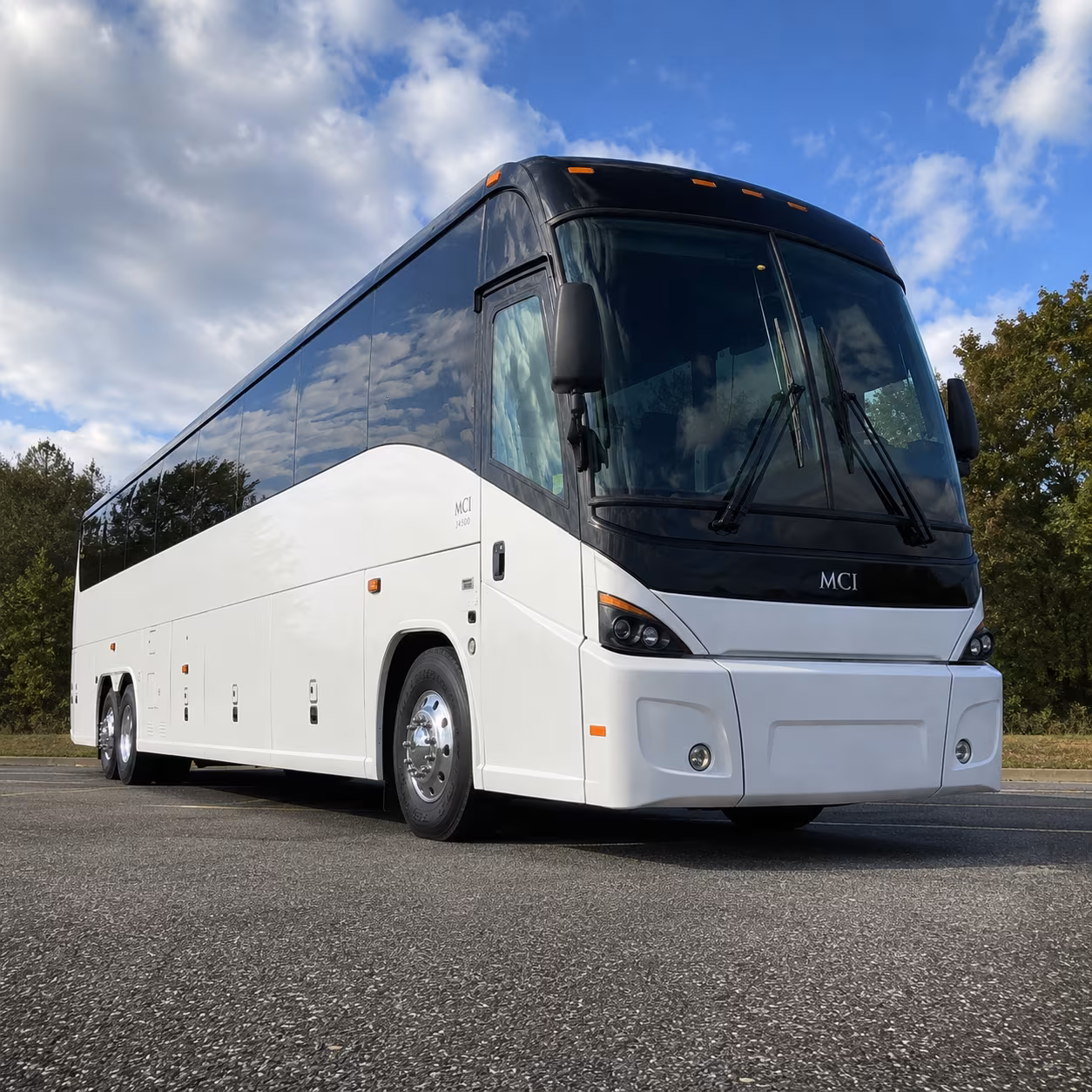 charter buses to scott air force base and regional military installations