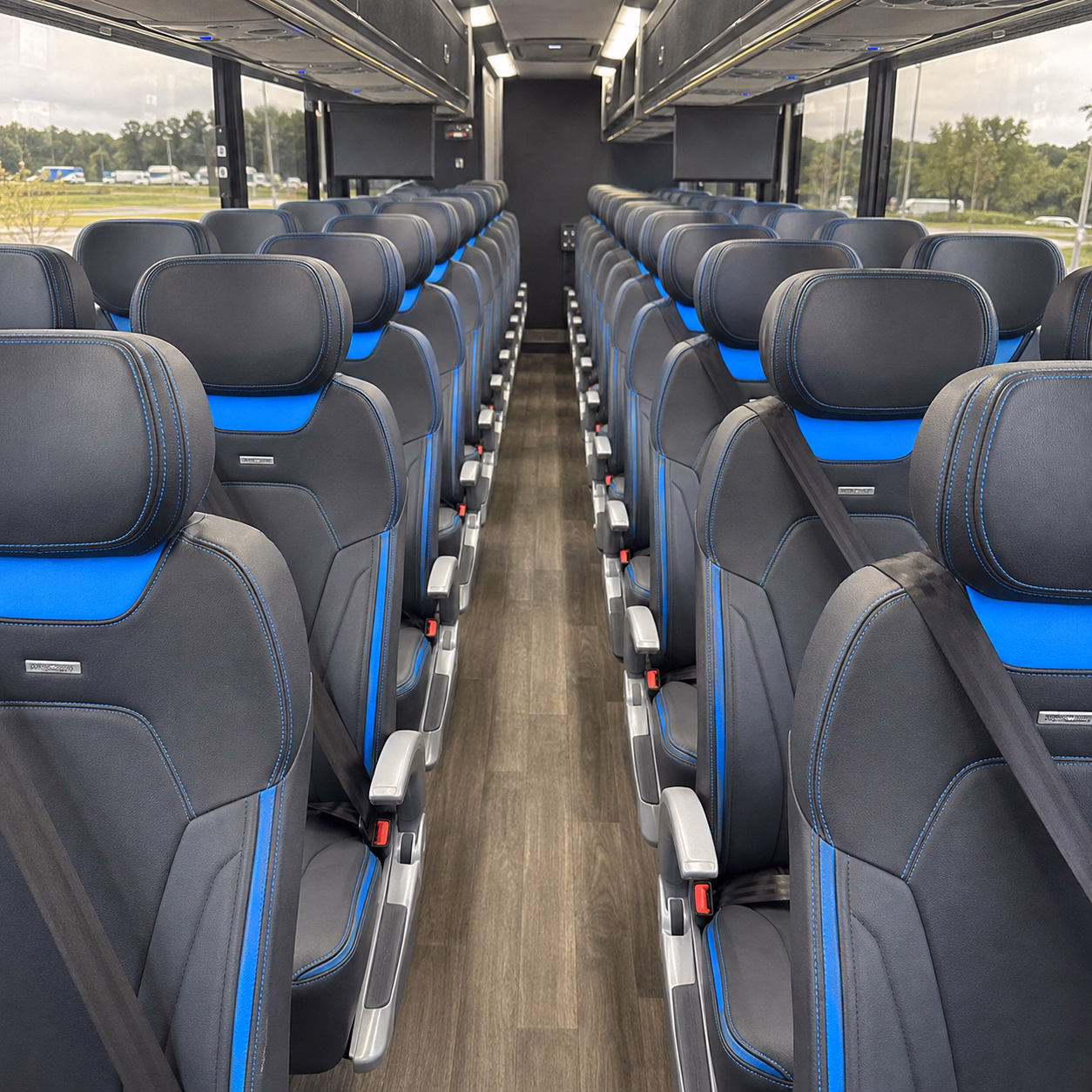 fill a charter bus for rec plex tournaments and school field trips
