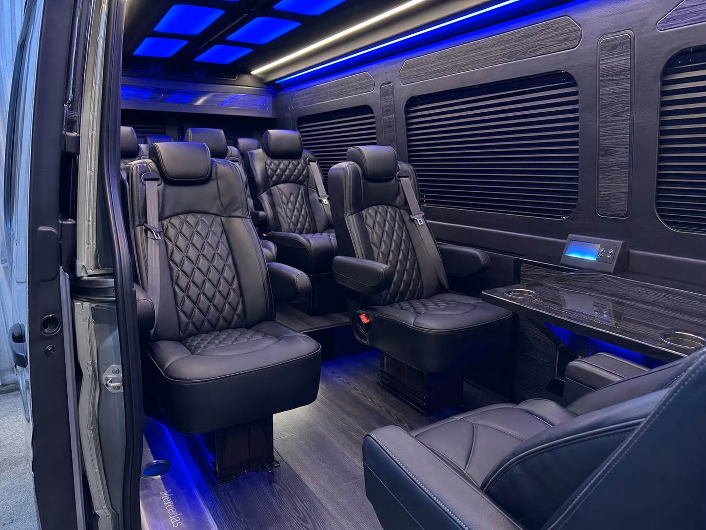 sprinter van transportation for groups and events across st peters
