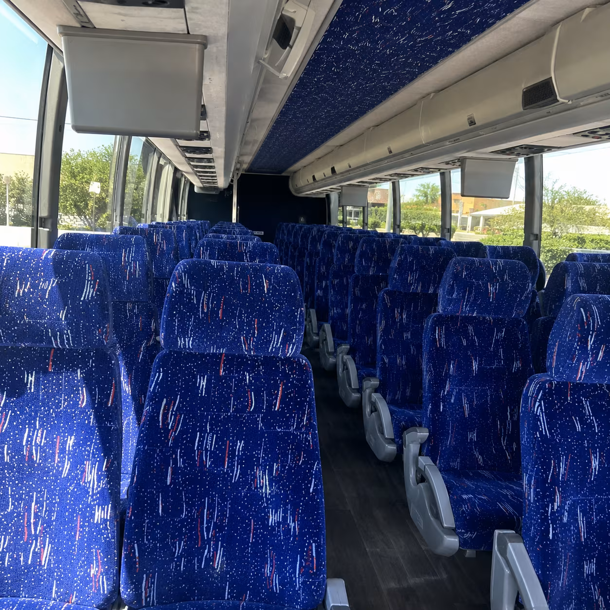 st peters airport transportation onboard seating