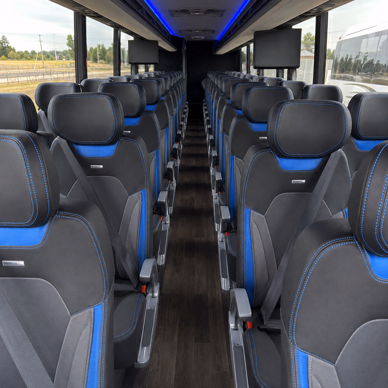 st peters private event transportation onboard seating
